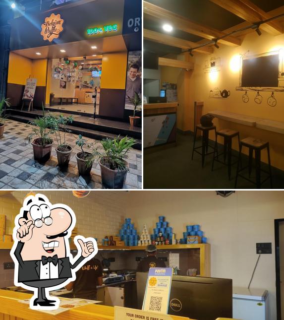 The interior of The Belgian Waffle Co