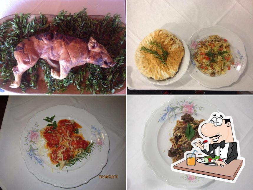 Platti al Ristorante Su Sirbone