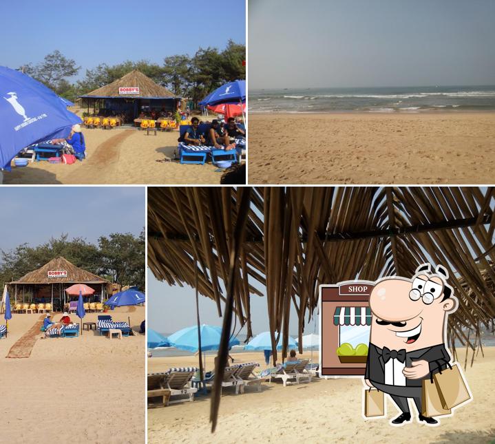 Enjoy the view at the outside area of Bobby's Shack