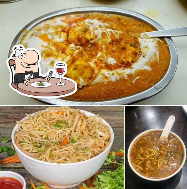 Food at The brijwasi restaurant
