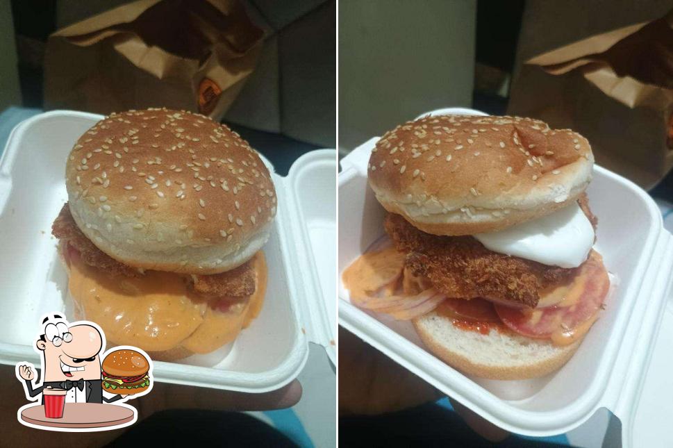 Get a burger at Burger Box