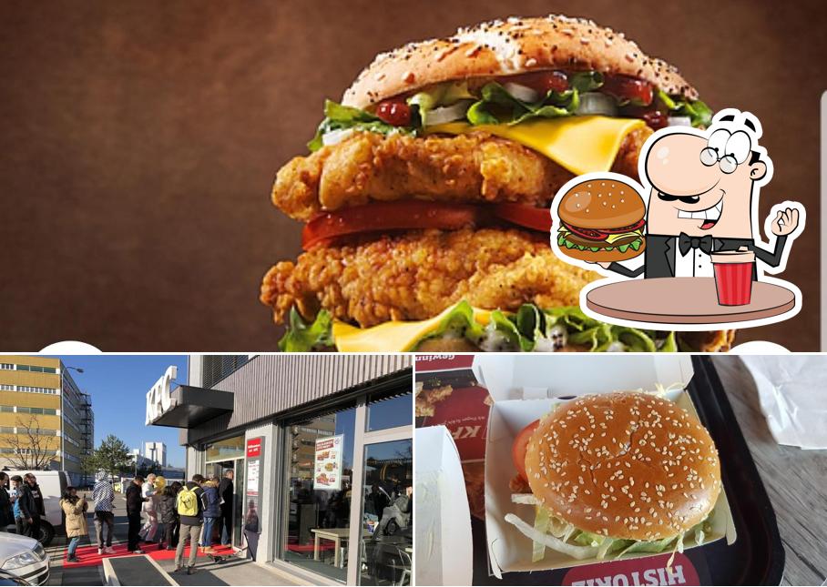 Prenditi un hamburger a KFC