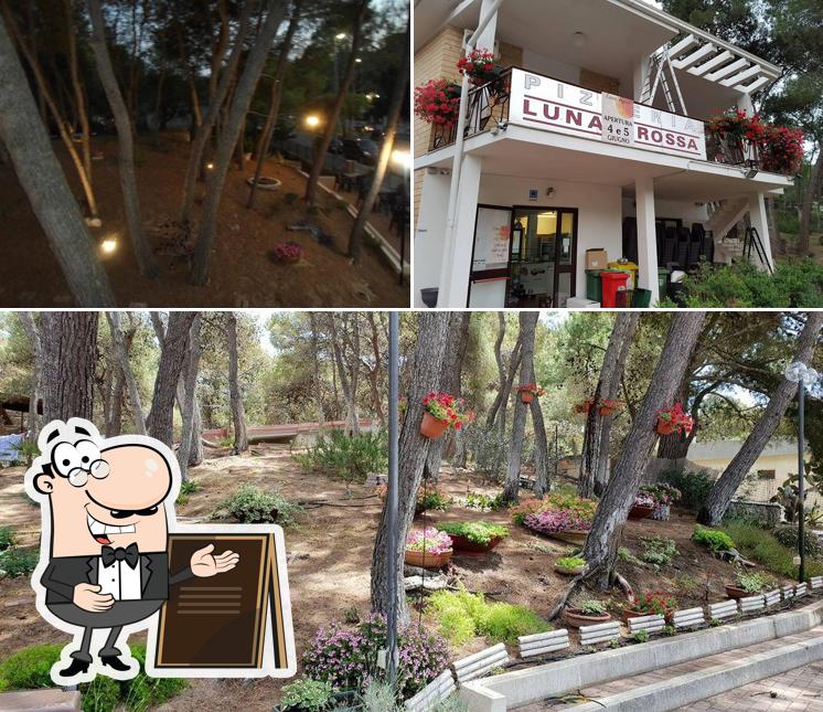 Gli esterni di Pizzeria Luna Rossa - Castellaneta Marina