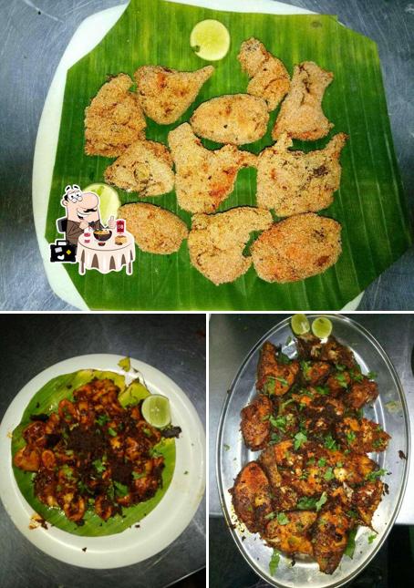 Food at Fish-n-chicken County