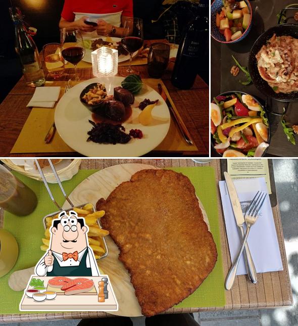 Fish and chips al Restaurant Le Loup Blanc