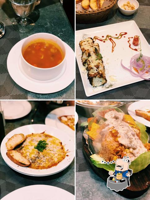 Food at Le Prive World Cuisine