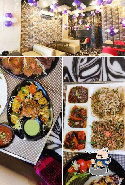 The picture of Night hills restaurant & cafe’s food and interior