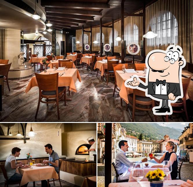 Gli interni di Ristorante dell'Angelo