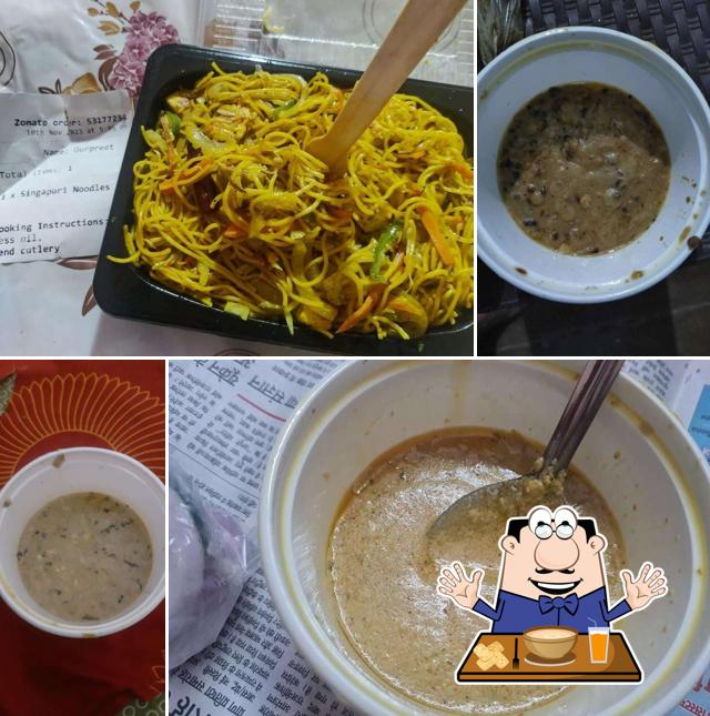 Clam chowder at Shri Bhojnalaya Restaurant & Sweets