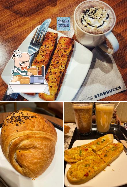 Garlic bread at Starbucks