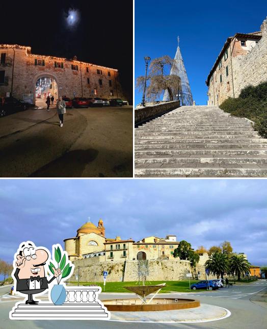 Gli esterni di Porta Senese