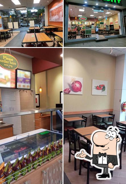 Check out how Subway looks inside