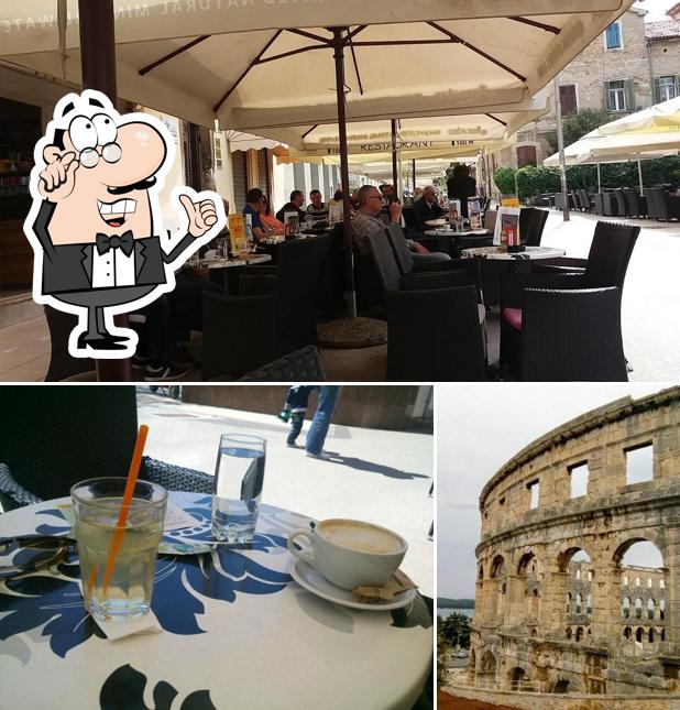 Dai un’occhiata alla foto che raffigura la interni e esterno di Cafe Bar Istranka