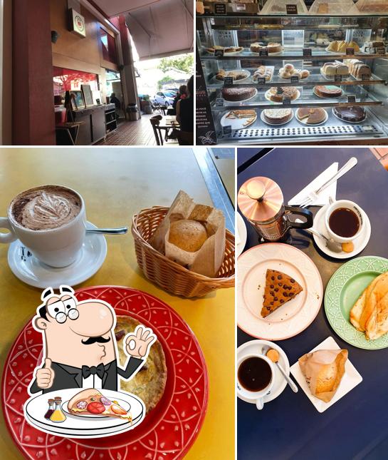 Peça pizza no Café Teu Grano