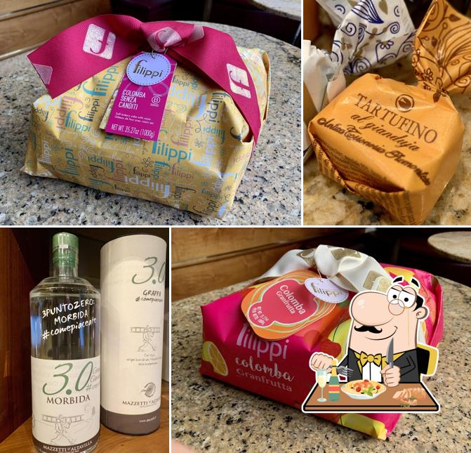 Platti al Casa Del Caffè Di Giuseppe Di Rosa