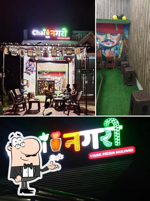 The interior of Chai नगरी & Cafe