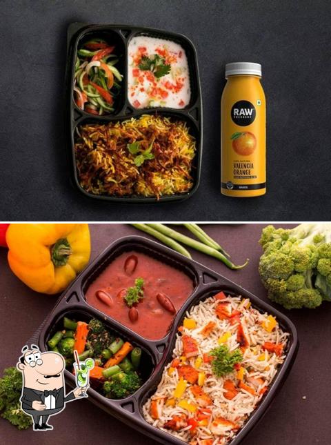 Enjoy a beverage at Meals101