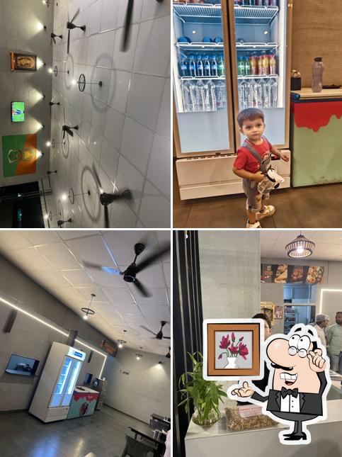 The interior of Omkar Kitchen
