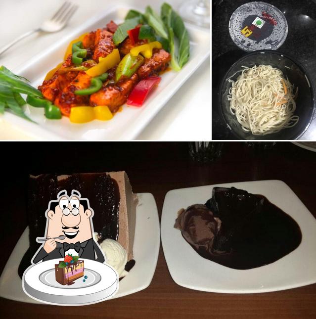 Chocolate cake at 5 Spice