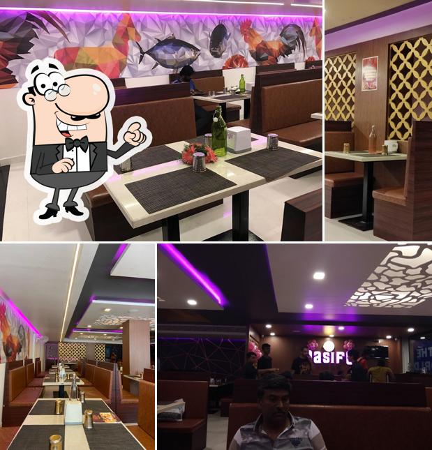 The interior of Aasife Biriyani - Coimbatore (Saravanampatti)
