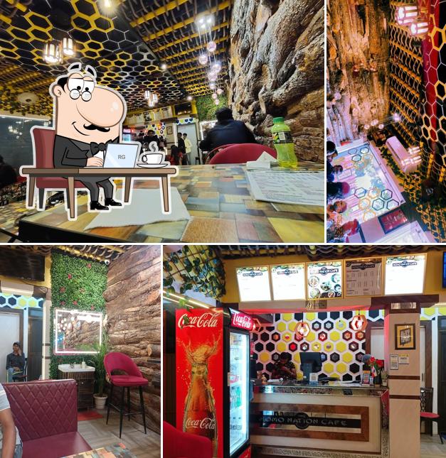 Check out how Momo Nation Cafe, Darbhanga looks inside