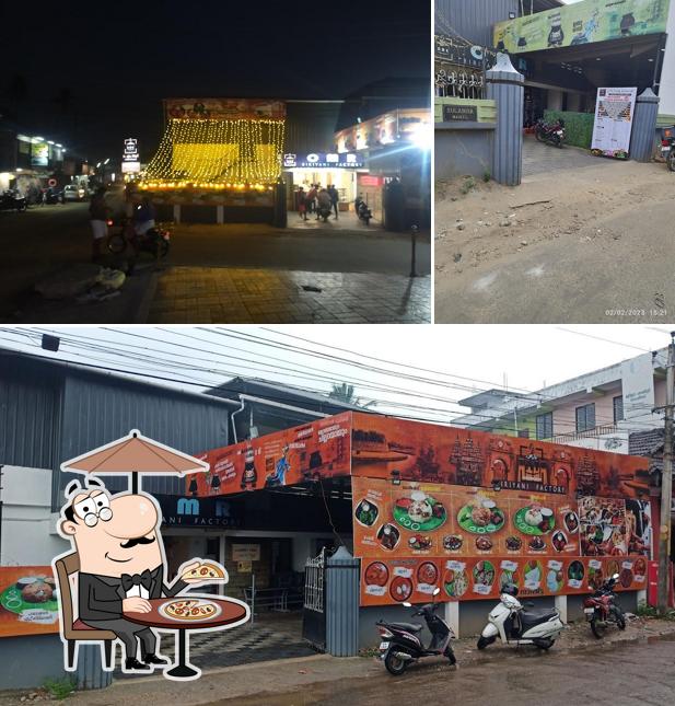 Check out how OMR Biriyani Factory looks outside