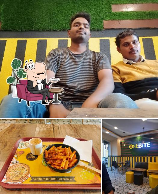 The interior of One Bite Cafe