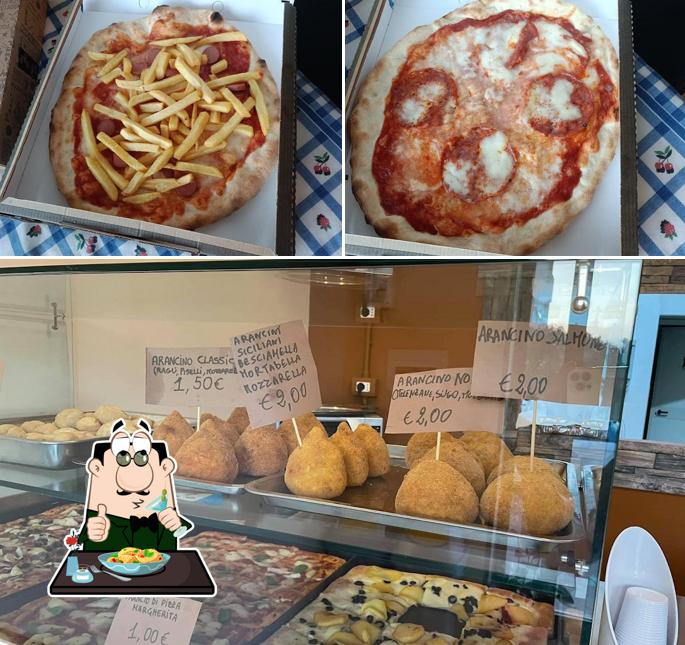 Cibo al Pizzeria Rosticceria Buon Gusto