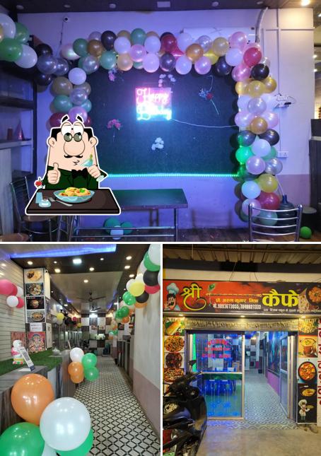 The picture of food and exterior at Royal food family restaurant Lavkush nagar