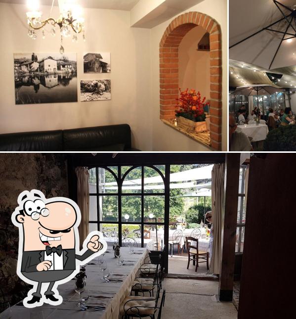 Gli interni di Trattoria Vecchio Cipresso