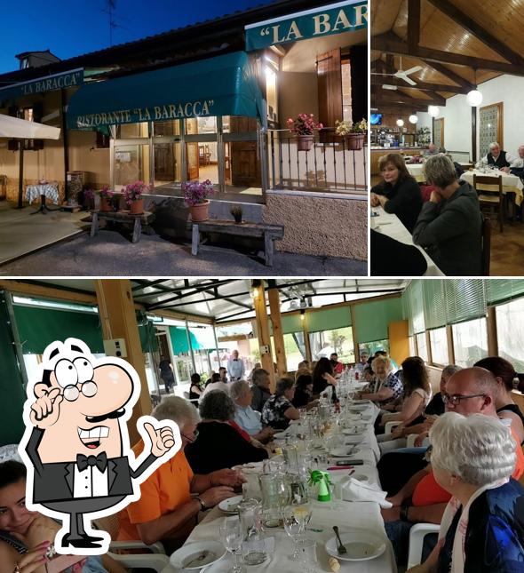 Gli interni di Ristorante La Baracca