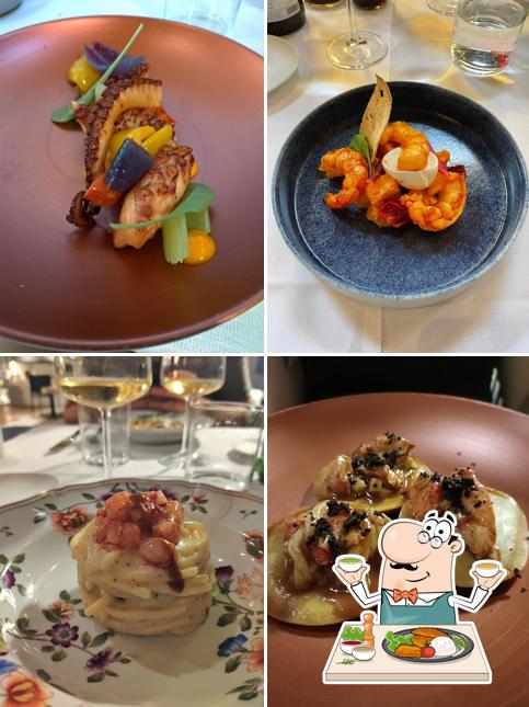 Platti al Ristorante Villa Tessier