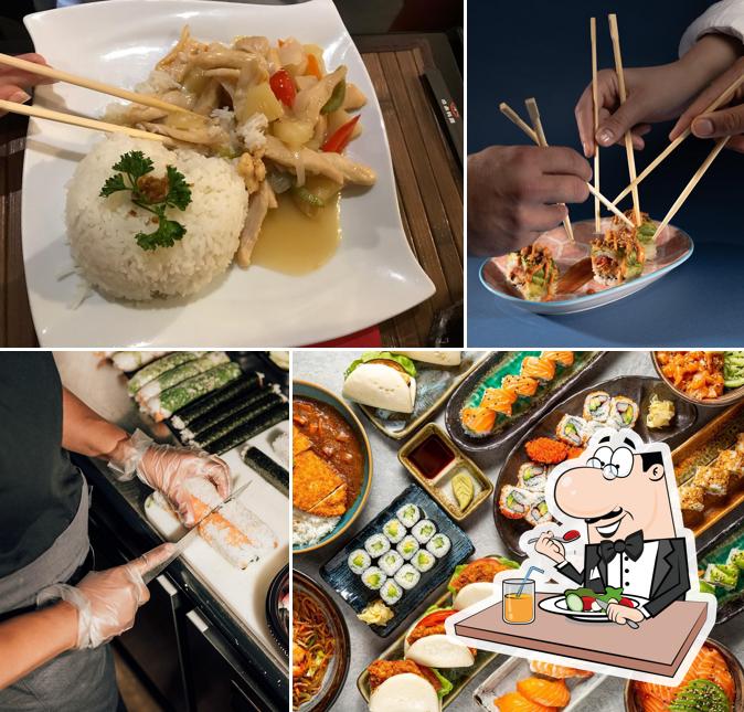 Platti al Sushi Haiku