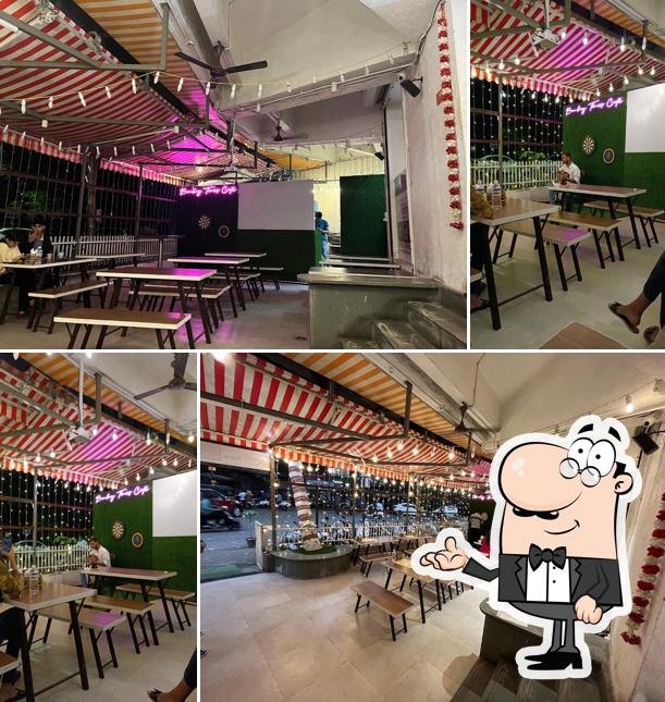 The interior of Bombay Times Café