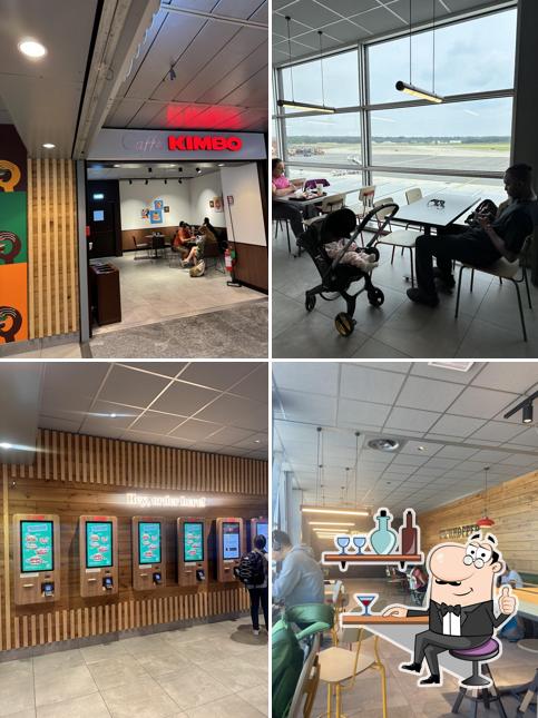 Gli interni di Burger King