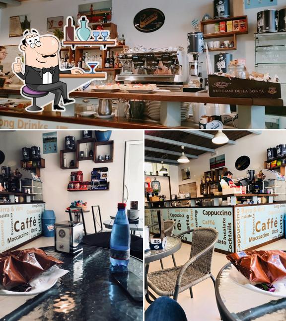 Gli interni di Caffè e dintorni