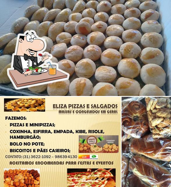 Platos en ELIZA Pizzas e Salgados