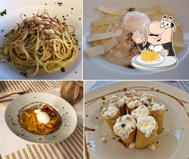 Spaghetti alla carbonara al Ristorante Bagno Edy