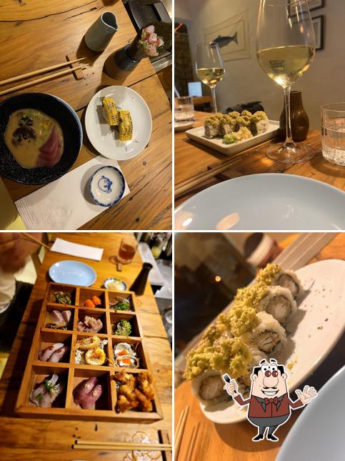 Platos en Fugu Paraty