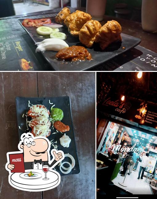 Food at Leelas Cafe