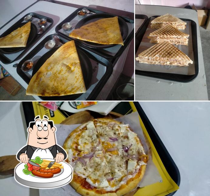 Food at Modern Restaurant