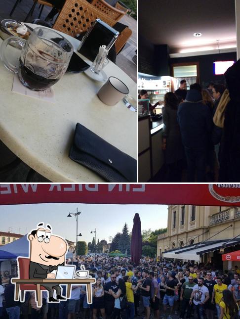 Cafe' Teatro Wine Bar si caratterizza per la interni e esterno