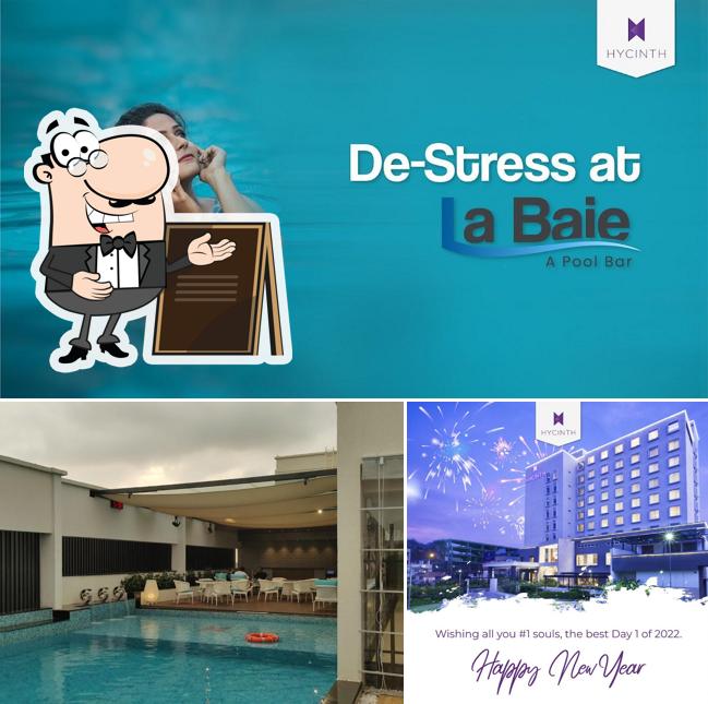The exterior of La Baie – A Pool Bar