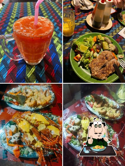 Food at Cafe RaRa Nepal
