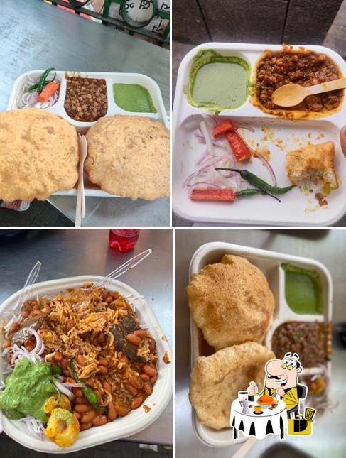 Chole bhature at Durga chole bhature