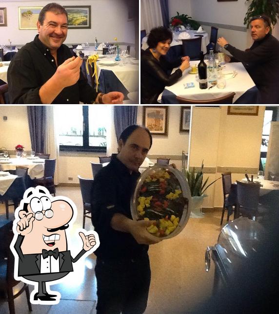 Gli interni di L'Aragosta