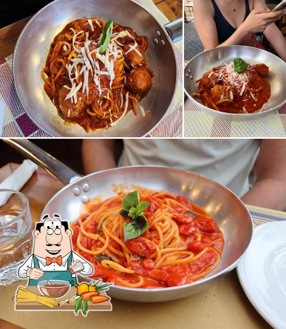 Spaghetti alla bolognese al La Cantinaccia del Popolo