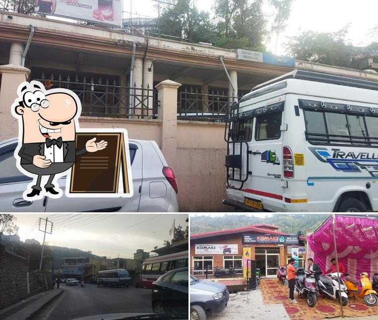 Check out how PAHADI DHAM looks outside