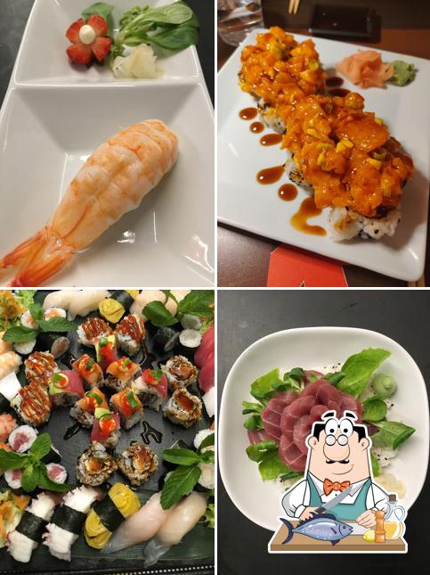 Salmone grigliato al kombu sushi