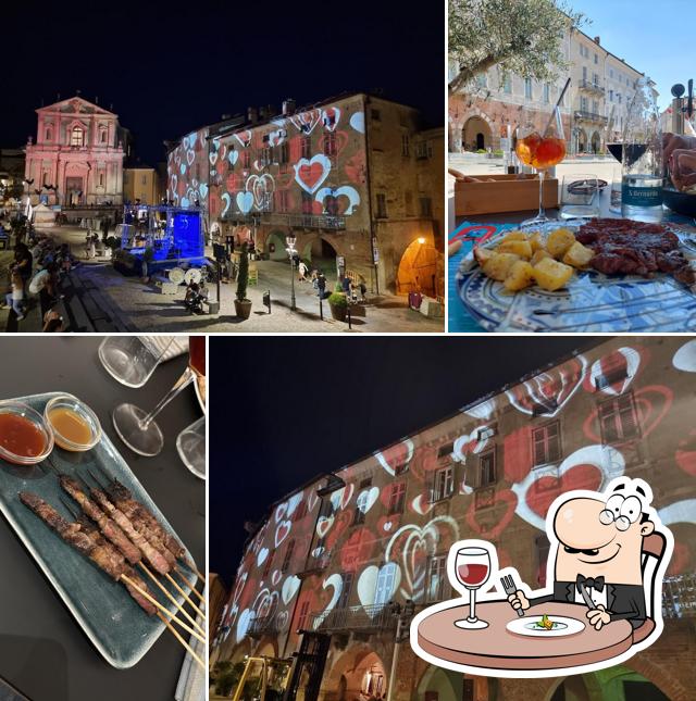 Cibo al Ristorante Orologio